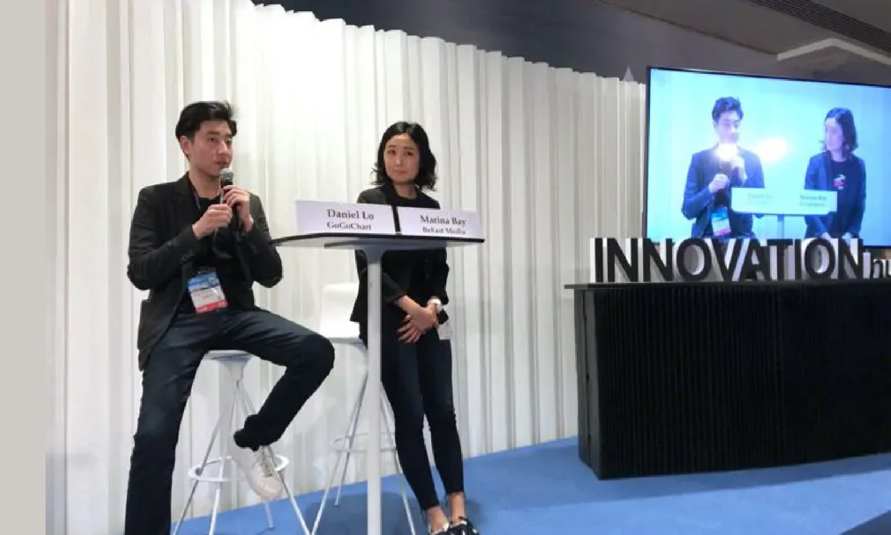 Startup experience sharing at HKTDC fair